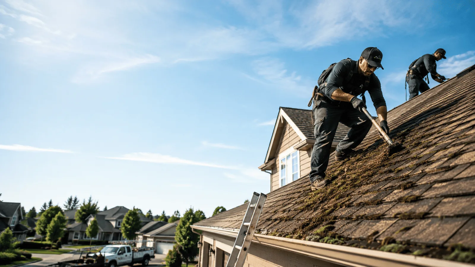 Roof Moss Removal in Albion, NY near me